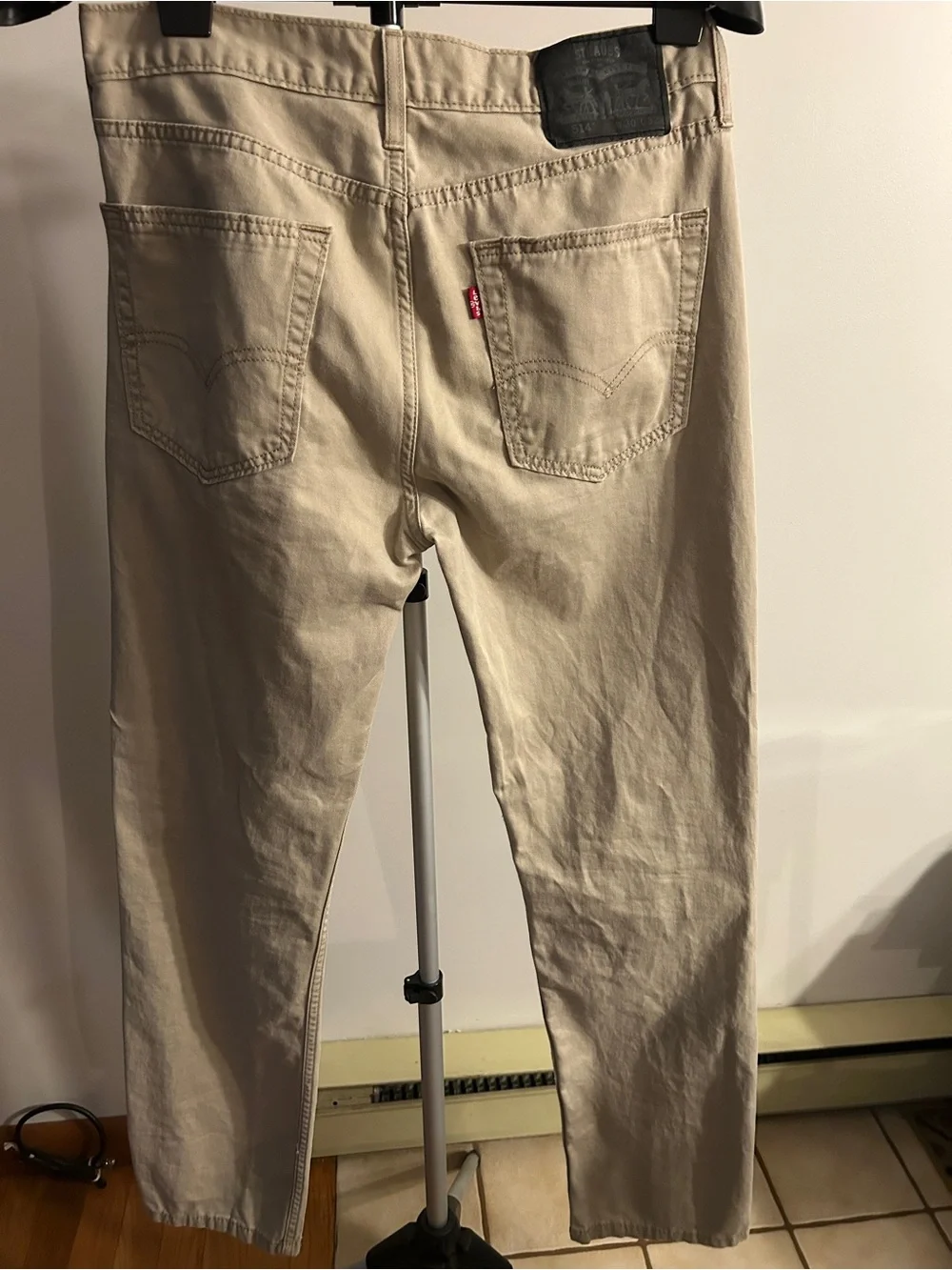 Levi's Men's Straight Jeans in Beige